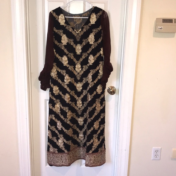 3 pc Asim Jofa silk suit - Picture 1 of 8